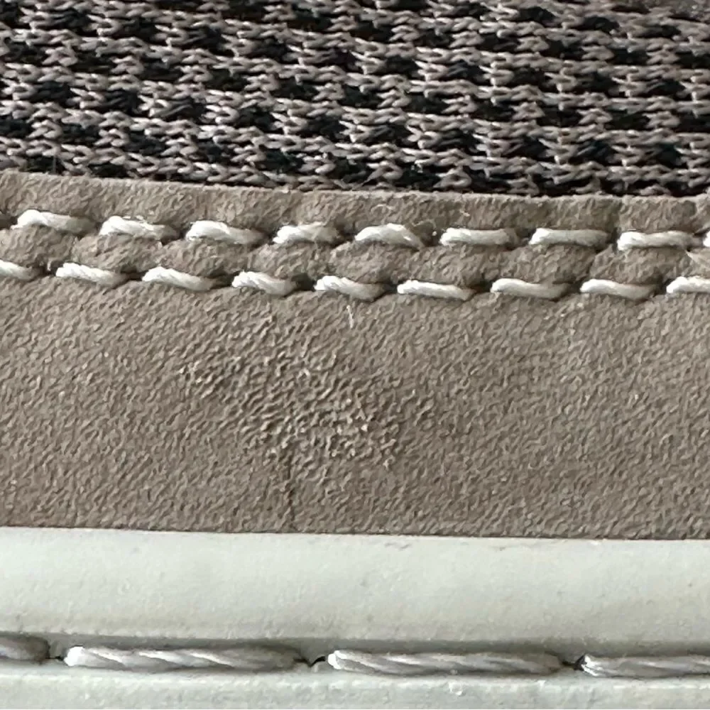 G.H. Bass Baron Spring 2 Boat Shoes Men’s 7 Smoke Gray Nubuck Mesh Slip On NIB